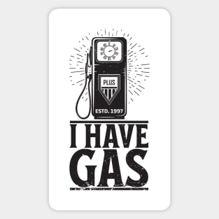 I have Gas Movie Parody Funny Sticker